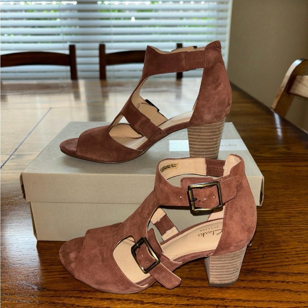 Clark’s heels/sandals